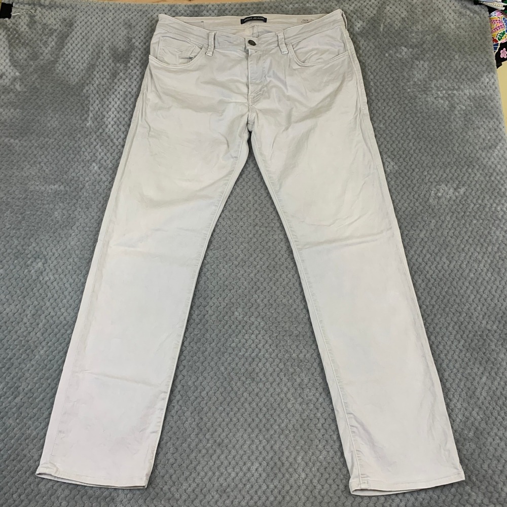 Mavi Zach Straight Leg Pants‎ Mens 34x32 Beige Cotton Stretch Chinos 0045314036